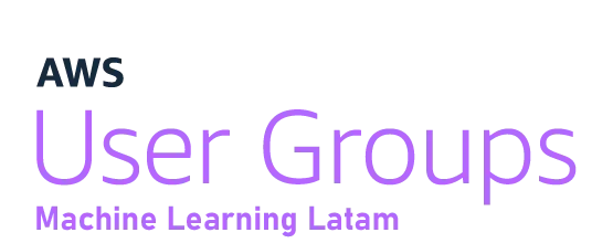 Logo de AWS UG ML Latam